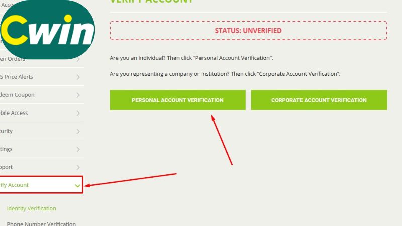 Tại sao cần xác minh tài khoản tại nhà cái Cwin?