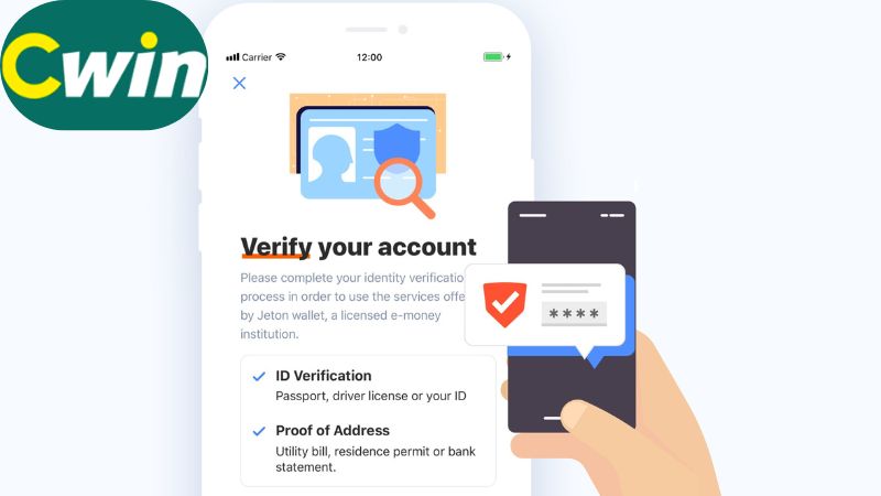 Lưu ý khi thực hiện thao tác xác minh ở tại nhà cái Cwin